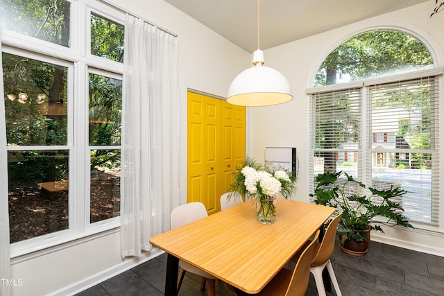 3616 Culater Ct, Raleigh, NC 27616 - dining space featuring a textured ceiling