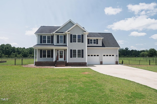 90 Liberty Ln, Autryville, NC 28318 - view of front of home with concrete driveway, entry steps, and a garage