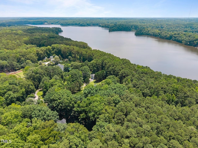 6001 Waters Way Dr, Raleigh, NC 27606 - bird's eye view of a nearby body of water