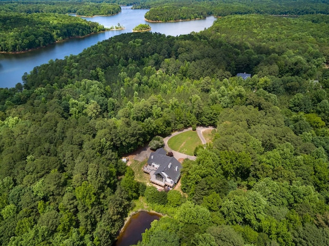 1004 Buttar Ln, Raleigh, NC 27614 - aerial view of a large body of water