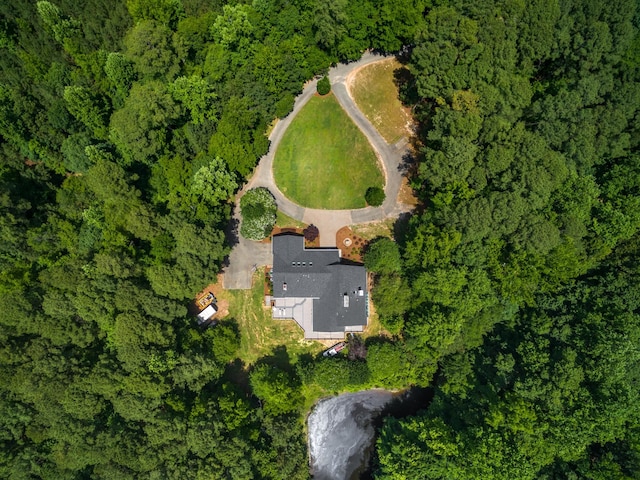 1004 Buttar Ln, Raleigh, NC 27614 - aerial view of property's location featuring a heavily wooded area