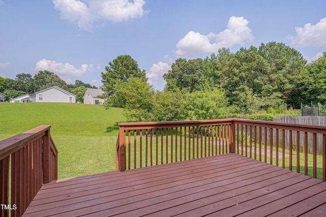 5000 Silverdene St, Raleigh, NC 27616 - deck with a yard