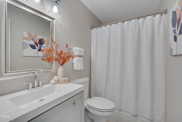 5000 Silverdene St, Raleigh, NC 27616 - bathroom featuring vanity and a textured ceiling