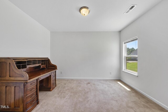 702 Pitch Pine Dr, Creedmoor, NC 27522 - office space featuring light carpet and baseboards