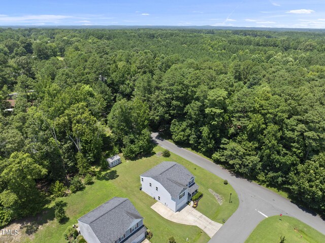 702 Pitch Pine Dr, Creedmoor, NC 27522 - bird's eye view of a forest
