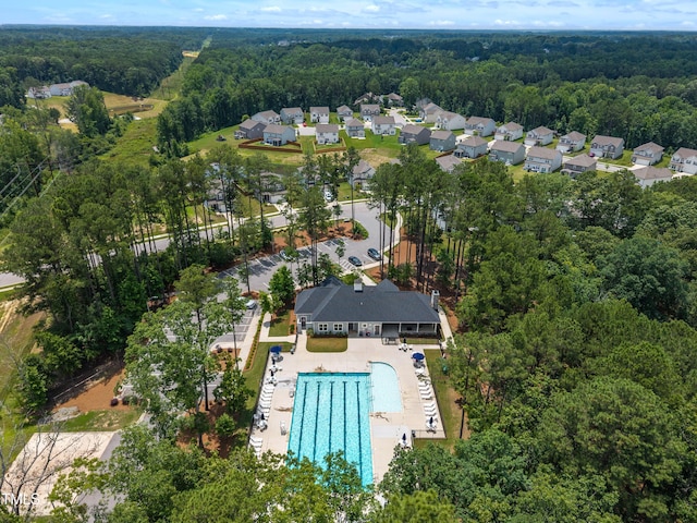 2626 Nassau Trce, Fuquay Varina, NC 27526 - view of property location with a heavily wooded area