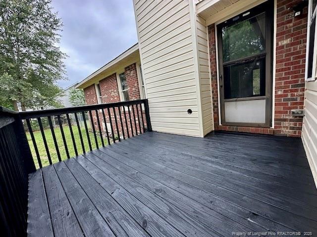 162 E Twelve Oaks Rd, Raeford, NC 28376 - view of deck