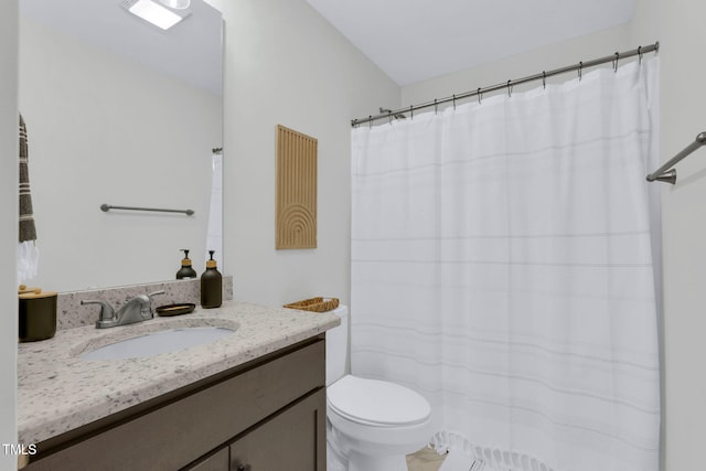 717 Utley St, Holly Springs, NC 27540 - bathroom featuring vanity and toilet