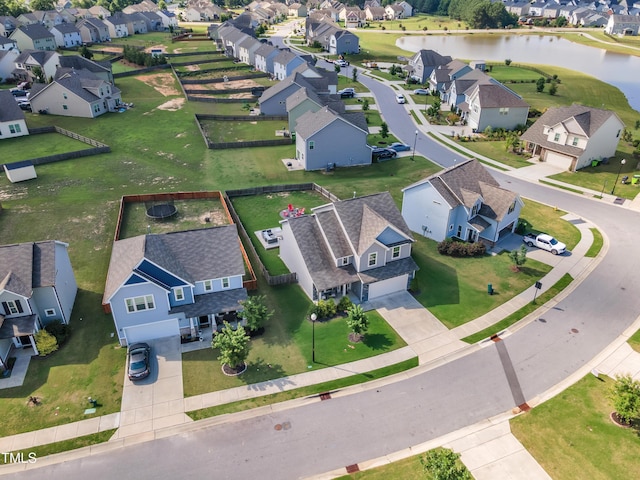 525 Willow Breeze Ct, Zebulon, NC 27597 - aerial view of residential area with a nearby body of water