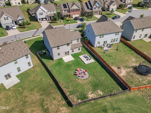 525 Willow Breeze Ct, Zebulon, NC 27597 - aerial view of residential area