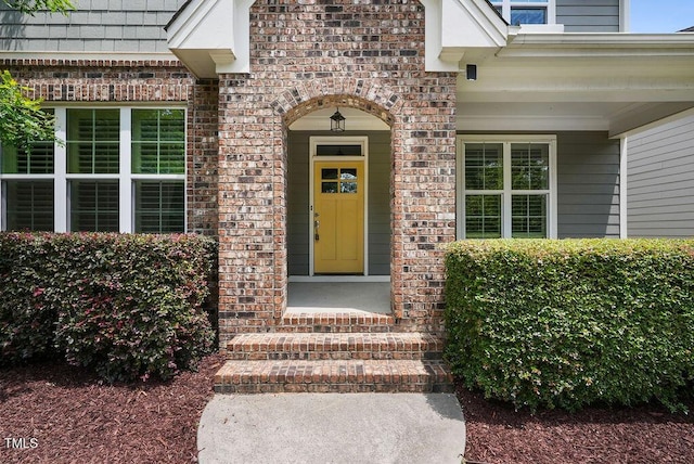 1962 Briar Chapel Pkwy, Chapel Hill, NC 27516 - property entrance with brick siding and covered porch