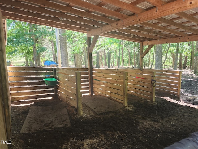 5760 Hesters Store Rd, Hurdle Mills, NC 27541 - view of horse barn