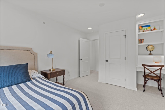 9302 Nellman Ln, Raleigh, NC 27617 - carpeted bedroom featuring recessed lighting and baseboards