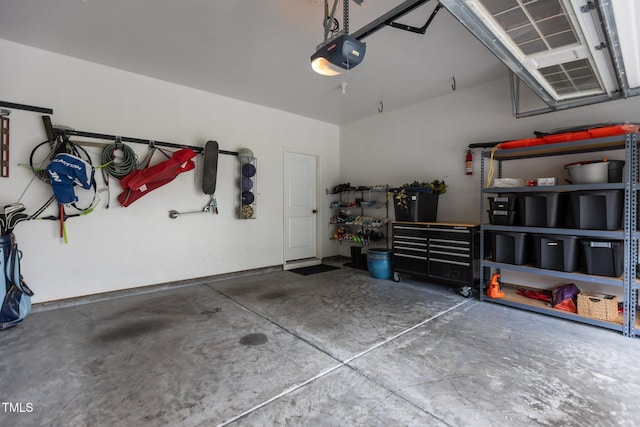 9302 Nellman Ln, Raleigh, NC 27617 - garage with a garage door opener