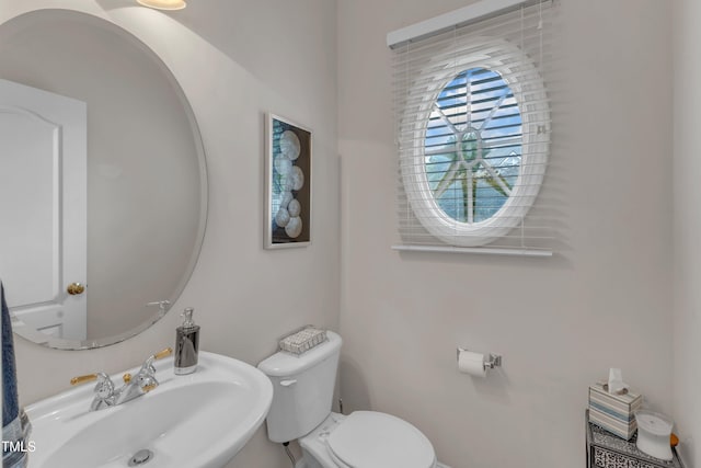12227 Orchardgrass Ln, Raleigh, NC 27614 - half bathroom featuring toilet and a sink