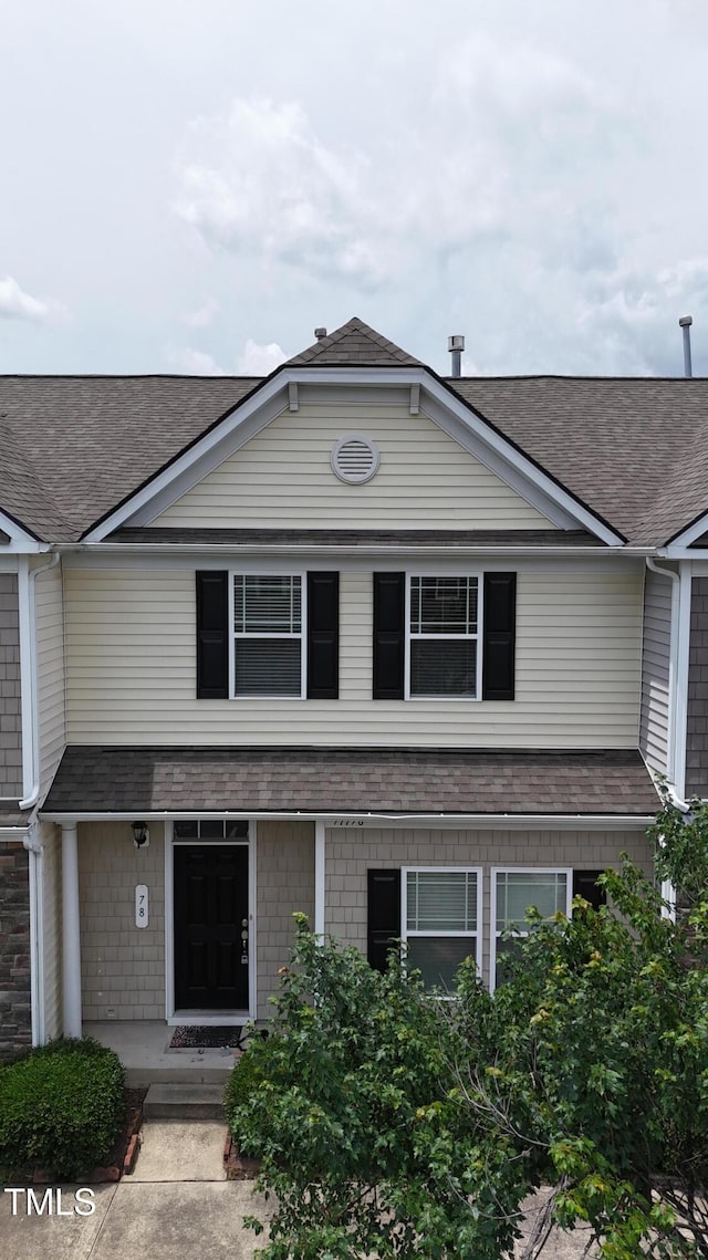 711 Keystone Park Dr Unit 78, Morrisville, NC 27560 - view of front of home with roof with shingles