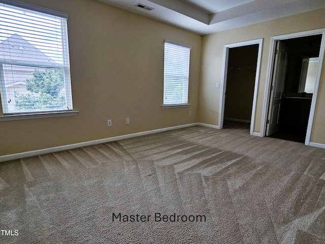 711 Keystone Park Dr Unit 78, Morrisville, NC 27560 - unfurnished bedroom featuring multiple windows and carpet flooring