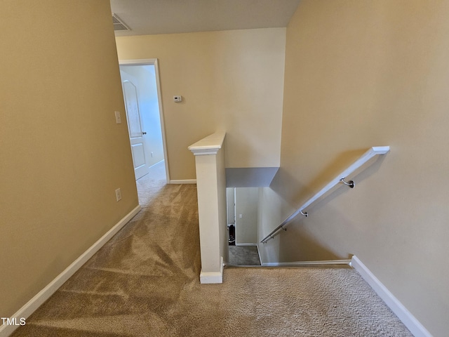 711 Keystone Park Dr Unit 78, Morrisville, NC 27560 - stairs featuring carpet and baseboards