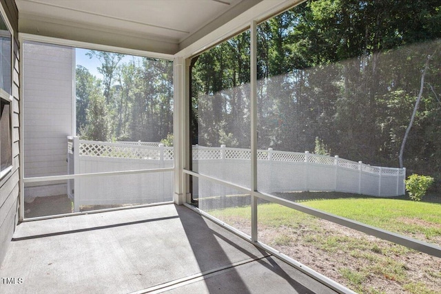 4940 Enlightenment Rd, Raleigh, NC 27616 - view of unfurnished sunroom