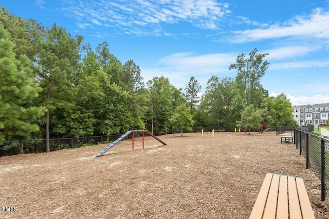 4940 Enlightenment Rd, Raleigh, NC 27616 - view of playground featuring a dog friendly area
