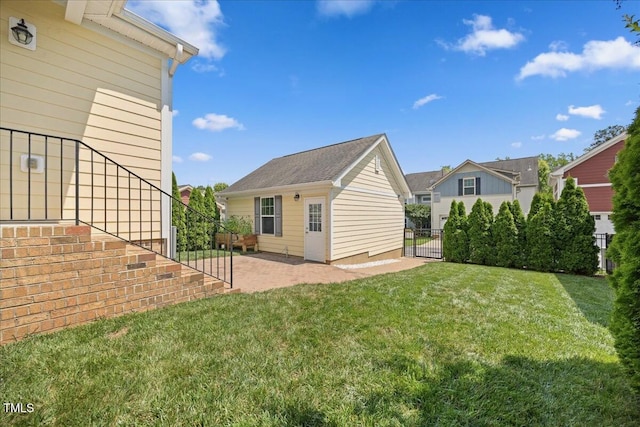 1330 Rodessa, Raleigh, NC 27607 - view of yard with a patio