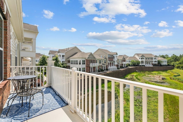 10310 Sablewood Dr Unit 211, Raleigh, NC 27617 - balcony featuring a residential view