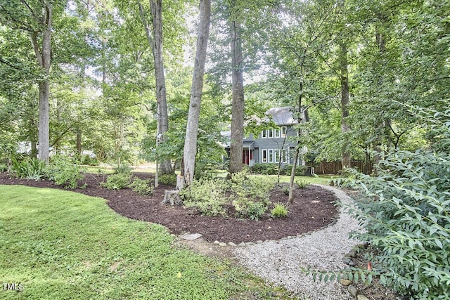 2334 Dawn Trl, Durham, NC 27712 - view of yard