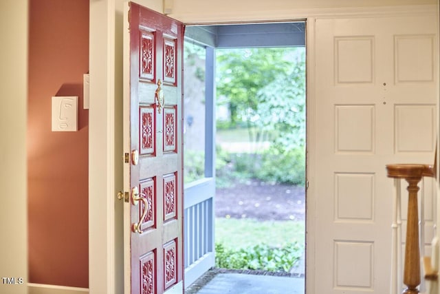 2334 Dawn Trl, Durham, NC 27712 - entryway with plenty of natural light