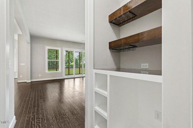 1625 Banks View Dr, Raleigh, NC 27603 - empty room with hardwood / wood-style floors and baseboards