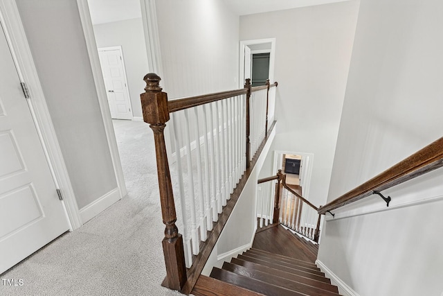 1625 Banks View Dr, Raleigh, NC 27603 - stairs featuring baseboards
