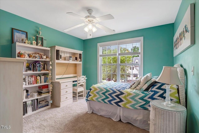 218 Kinvara Ct, Wake Forest, NC 27587 - bedroom featuring carpet and ceiling fan