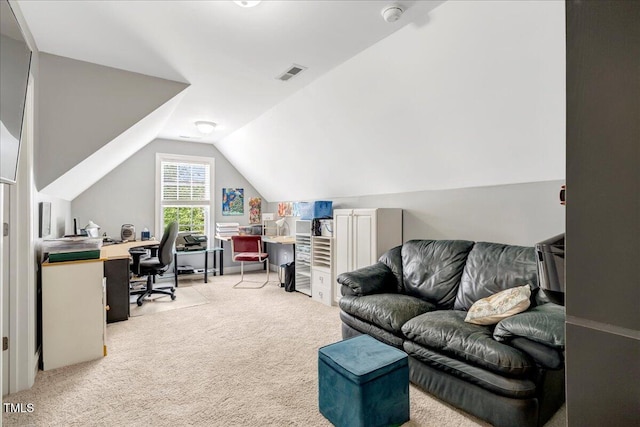 218 Kinvara Ct, Wake Forest, NC 27587 - office featuring carpet floors and lofted ceiling