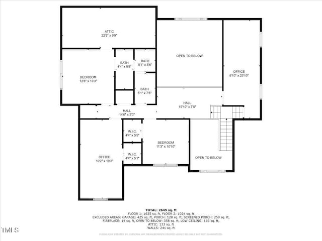 218 Kinvara Ct, Wake Forest, NC 27587 - view of home floor plan