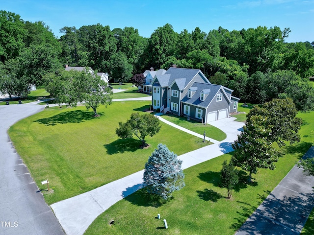 5013 Wheatridge Dr, Fuquay Varina, NC 27526 - aerial view of property and surrounding area