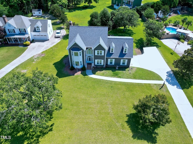 5013 Wheatridge Dr, Fuquay Varina, NC 27526 - view of subject property with a pool area