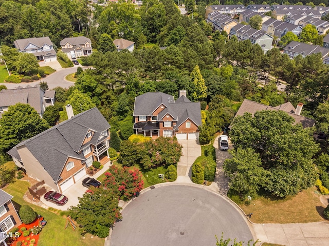 315 Birdwood Ct, Cary, NC 27519 - aerial perspective of suburban area