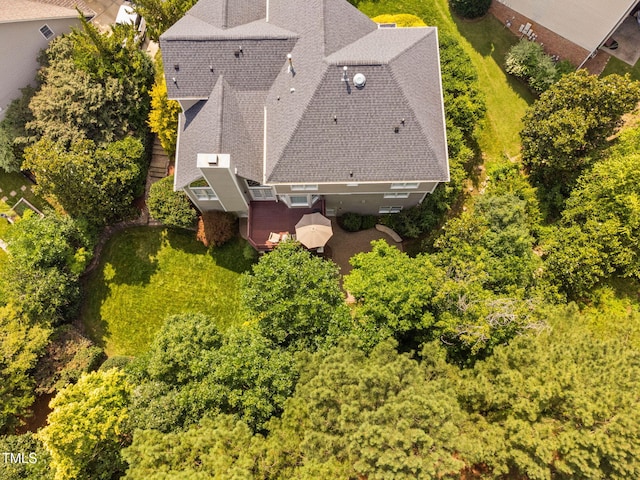 315 Birdwood Ct, Cary, NC 27519 - view from above of property