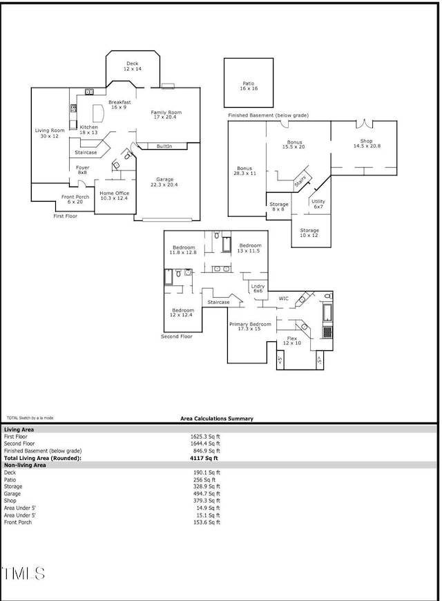 315 Birdwood Ct, Cary, NC 27519 - view of property floor plan