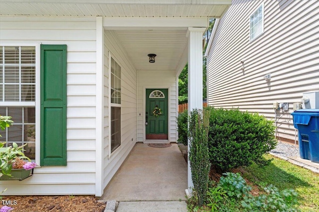 1016 Goldmist Ln, Durham, NC 27713 - entrance to property featuring covered porch