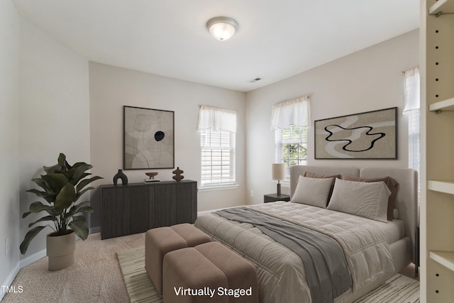 1016 Goldmist Ln, Durham, NC 27713 - bedroom with carpet floors and baseboards