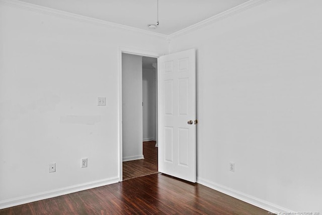 3118 High Plains Dr, Hope Mills, NC 28348 - unfurnished room with wood finished floors and crown molding