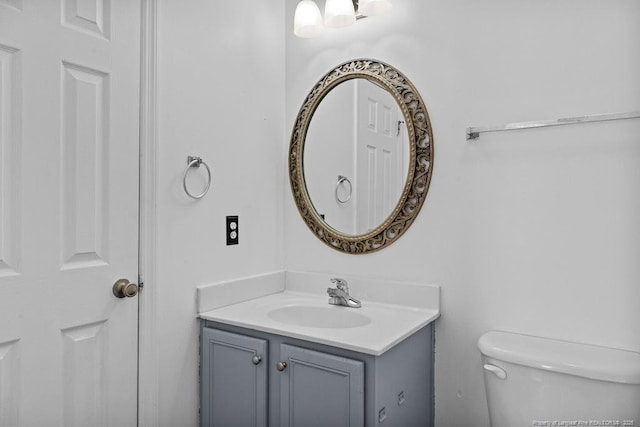 3118 High Plains Dr, Hope Mills, NC 28348 - bathroom with vanity and toilet