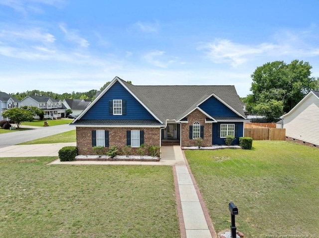 3118 High Plains Dr, Hope Mills, NC 28348 - traditional-style home with brick siding and a shingled roof