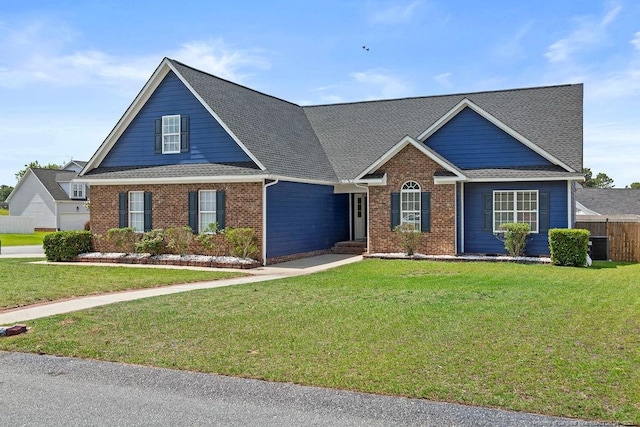 3118 High Plains Dr, Hope Mills, NC 28348 - traditional home with brick siding and a shingled roof