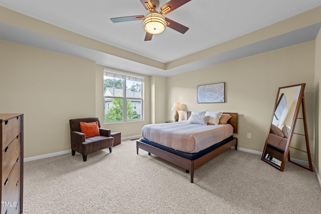 4124 Sykes St, Cary, NC 27519 - carpeted bedroom featuring baseboards and ceiling fan