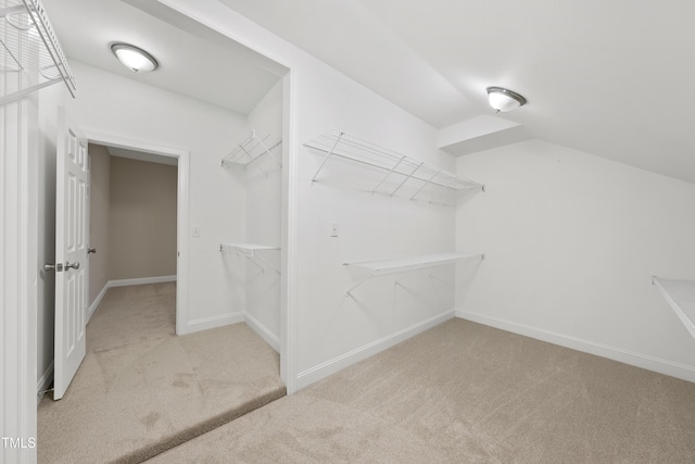 501 Ivyshaw Rd, Cary, NC 27519 - walk in closet with carpet and vaulted ceiling
