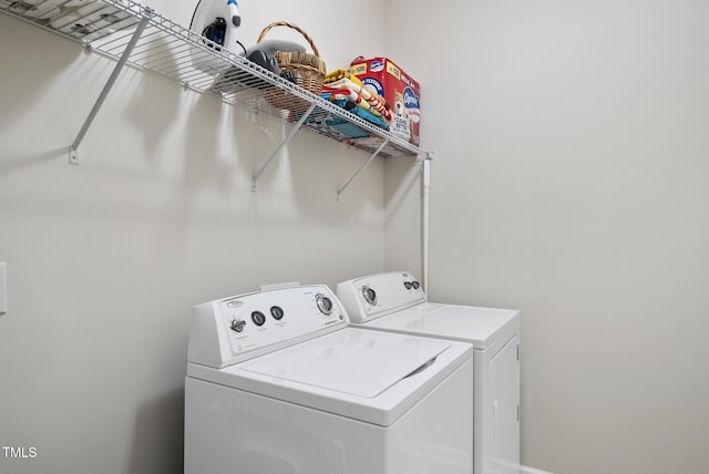 7235 Terregles Dr, Raleigh, NC 27617 - laundry area featuring separate washer and dryer