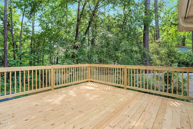 106 Lattimore Ln, Durham, NC 27713 - view of wooden terrace