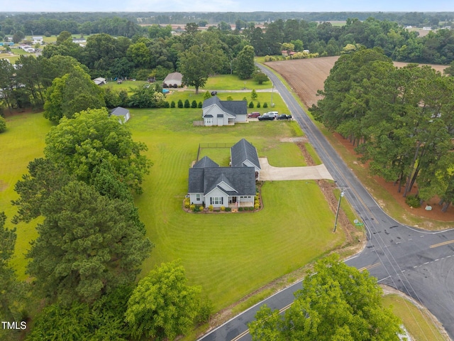 416 Fred Tew Rd, Dunn, NC 28334 - overview of rural landscape featuring a tree filled landscape