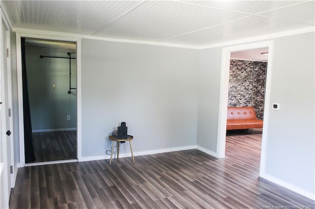 411 Rainey Dr, Spring Lake, NC 28390 - spare room with wood finished floors